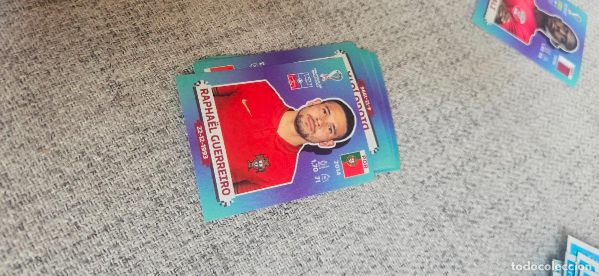 Figurine di Calcio: 9 guerreiro Portugal mundial world cup quatar qatar mundial quatar catar 2022 22 sin pegar