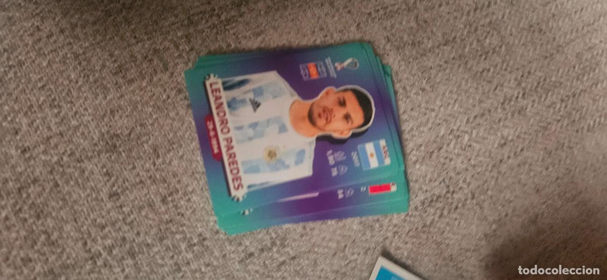 Figurine di Calcio: 13 paredes Argentina l mundial world cup quatar qatar mundial quatar catar 2022 22 sin pegar