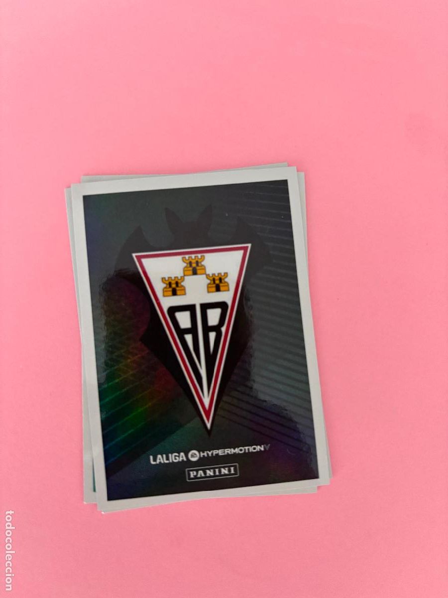 Figurine di Calcio: 2 ESCUDO ALBACETE LA LIGA HYPERMOTION 24 25 2024 2025 SIN PEGAR - HYPERMOTION
