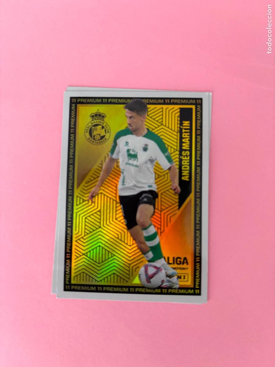 Figurine di Calcio: PREMIUM ANDRES MARTIN RACING SANTANDER LA LIGA HYPERMOTION 24 25 2024 2025 SIN PEGAR - HYPERMOTION