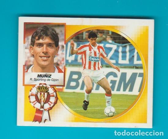 Cromos de f&uacute;tbol: EDICIONES ESTE 1994 1995 94 95 SPORTING DE GIJON MU&Ntilde;IZ - Foto 1