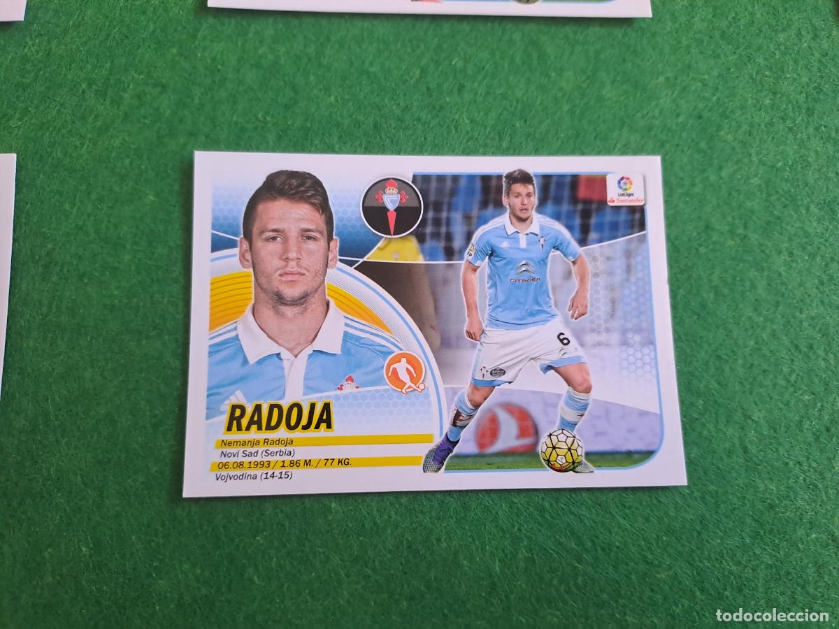 Cromos de F&uacute;tbol: radoja celta de vigo liga este 2016 2017 16 17 nuevo sin pegar