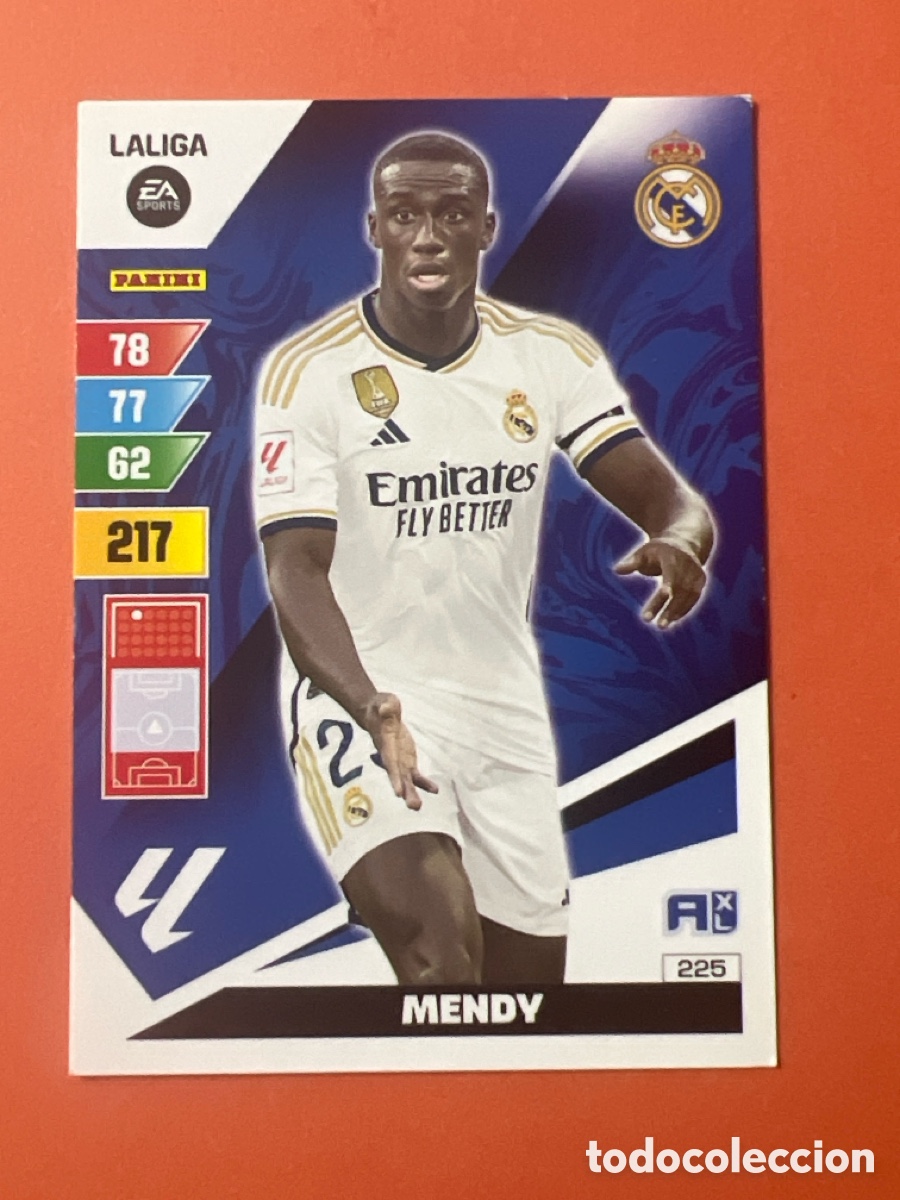 Figurine di Calcio: C7160. 225 Mendy Real Madrid Adrenalyn XL 2023 2024 23 24