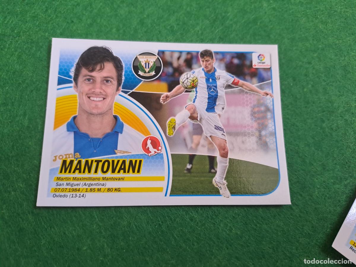Figurine di Calcio: mantovani leganes liga este 2016 2017 16 17 nuevo sin pegar