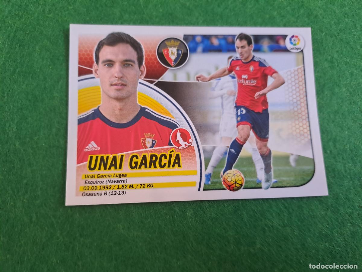 Cromos de Futebol: unai garcia osasuna liga este 2016 2017 16 17 nuevo sin pegar
