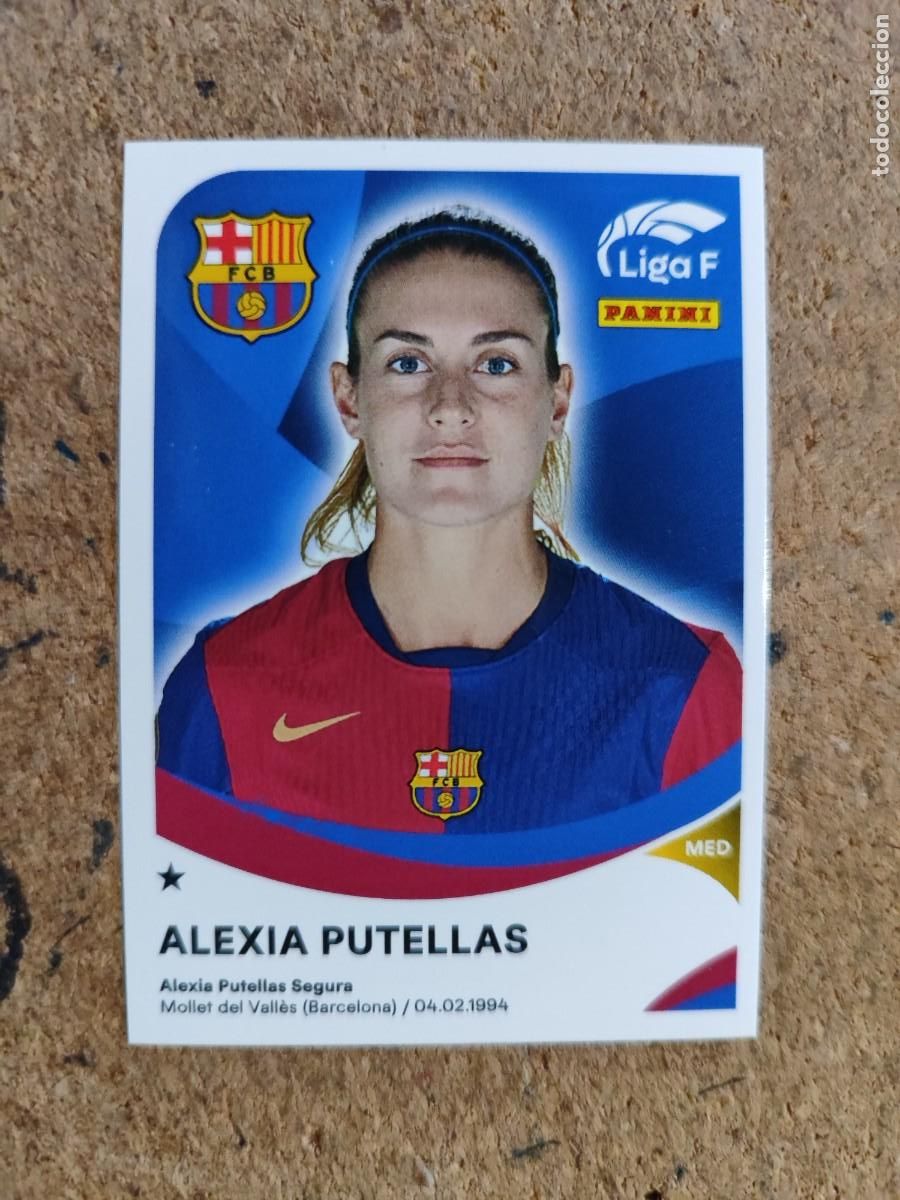 Cromos de f&uacute;tbol: LIGA F ( FEMENINA) 2024/25 STICKER ALEXIA PUTELLAS FC BARCELONA # 55 PANINI
