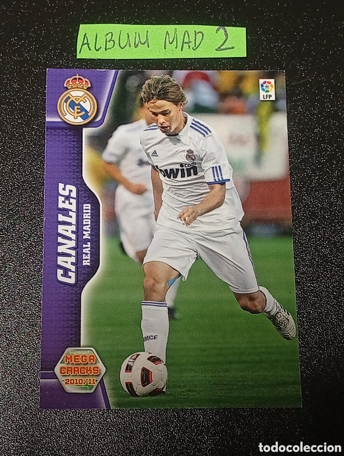 Cromos de F&uacute;tbol: 177 CANALES REAL MADRID MEGACRACKS 2010 2011 10 11 CROMOS CARDS PANINI TOPPS ADRENALYN XL