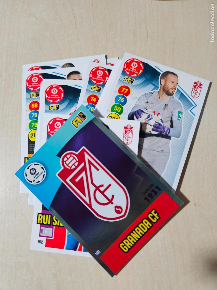 Figurine di Calcio: ADRENALYN 2020 2021 GRANADA - EQUIPO COMPLETO - BASICOS - 18 FICHAS CROMOS - 20 21