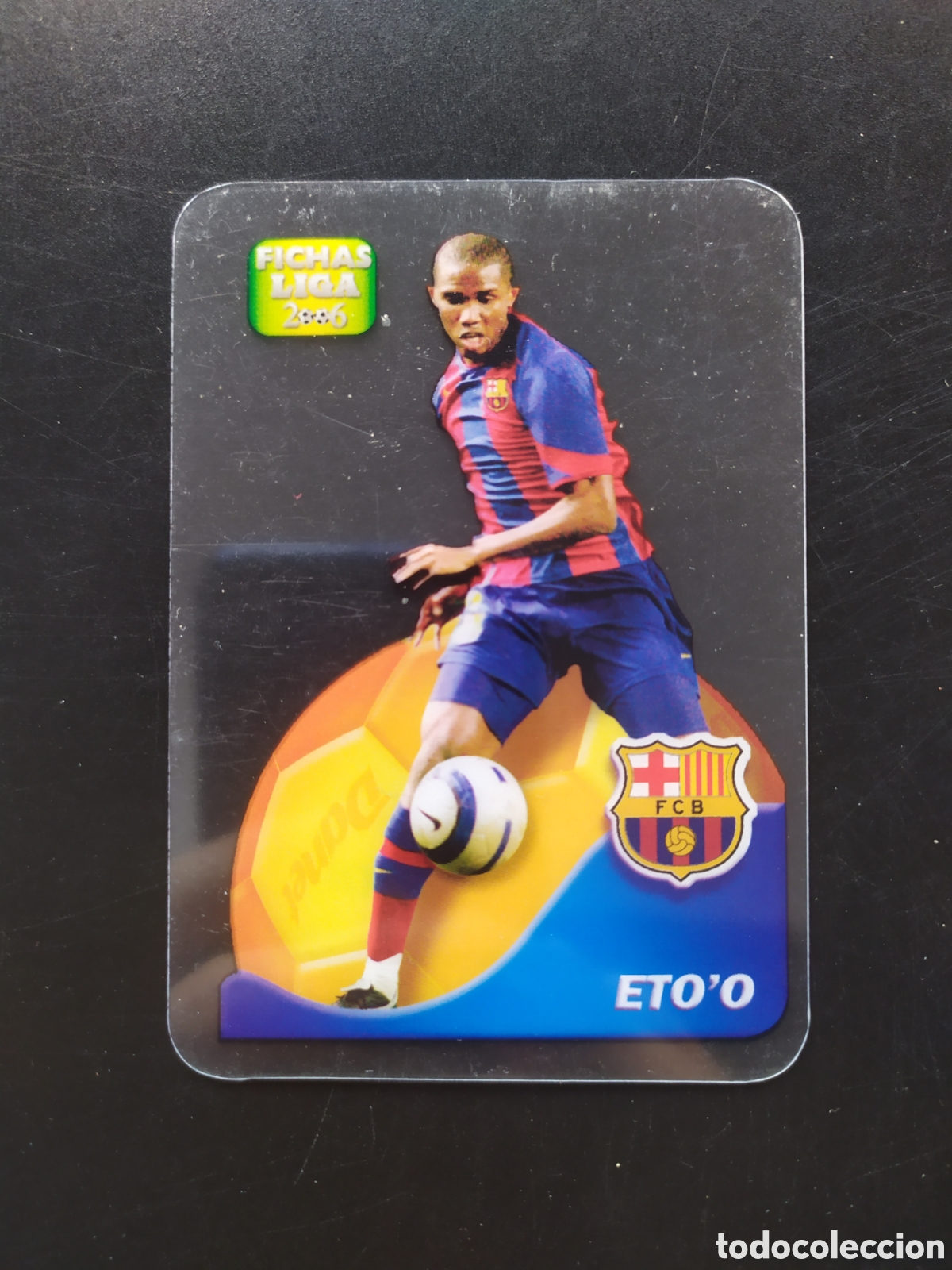 Cartes &agrave; collectionner de Football: Mundicromo danet 2006 2007 06 07 Etoo Eto'o lamincard n&deg; 27 Barcelona