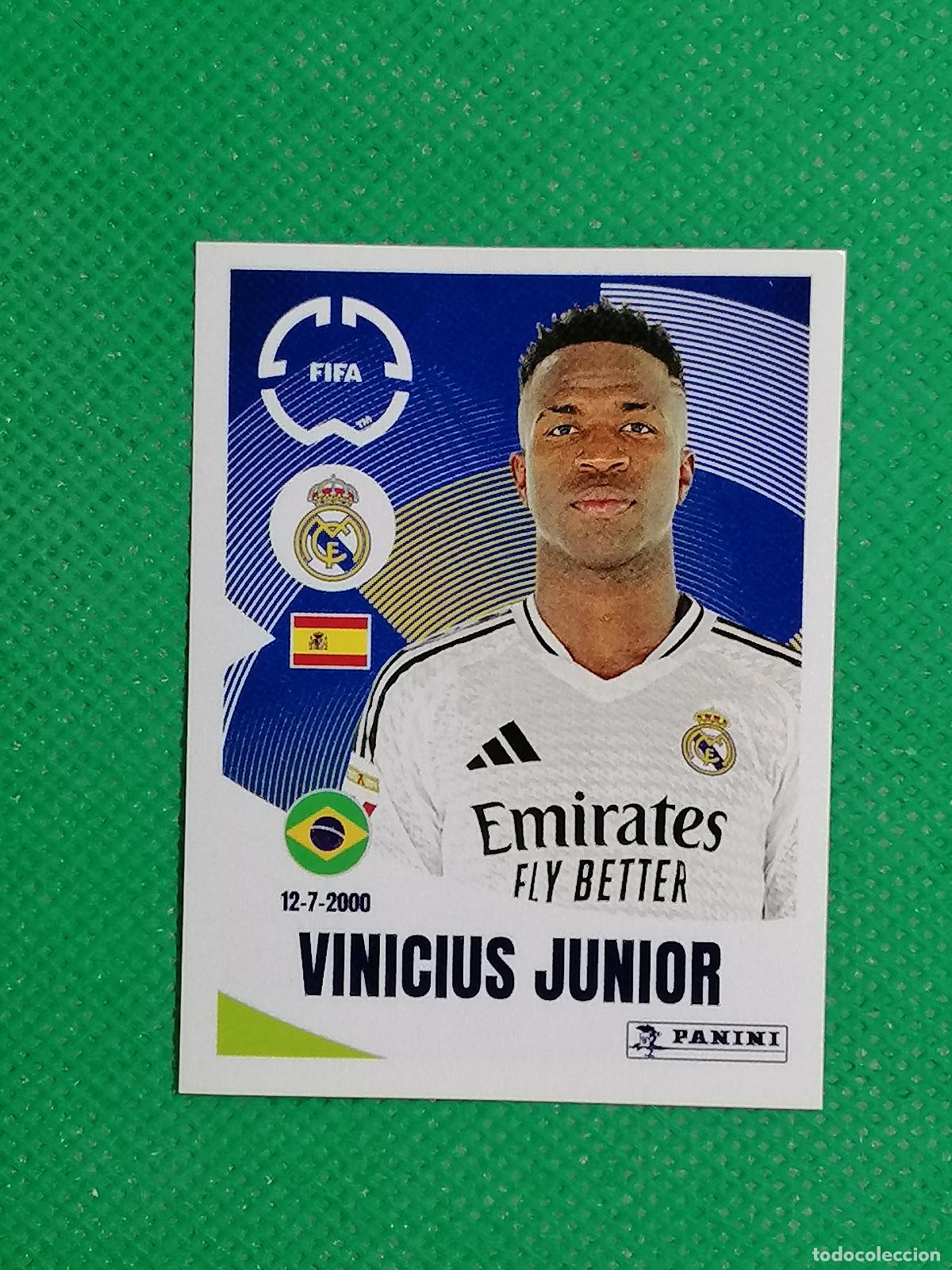 Fu&szlig;ball-Sticker: 491 VINICIUS JUNIOR REAL MADRID ⚽ PANINI FIFA CLUB WORLD CUP MUNDIAL CLUBES 2025 25 ⚽