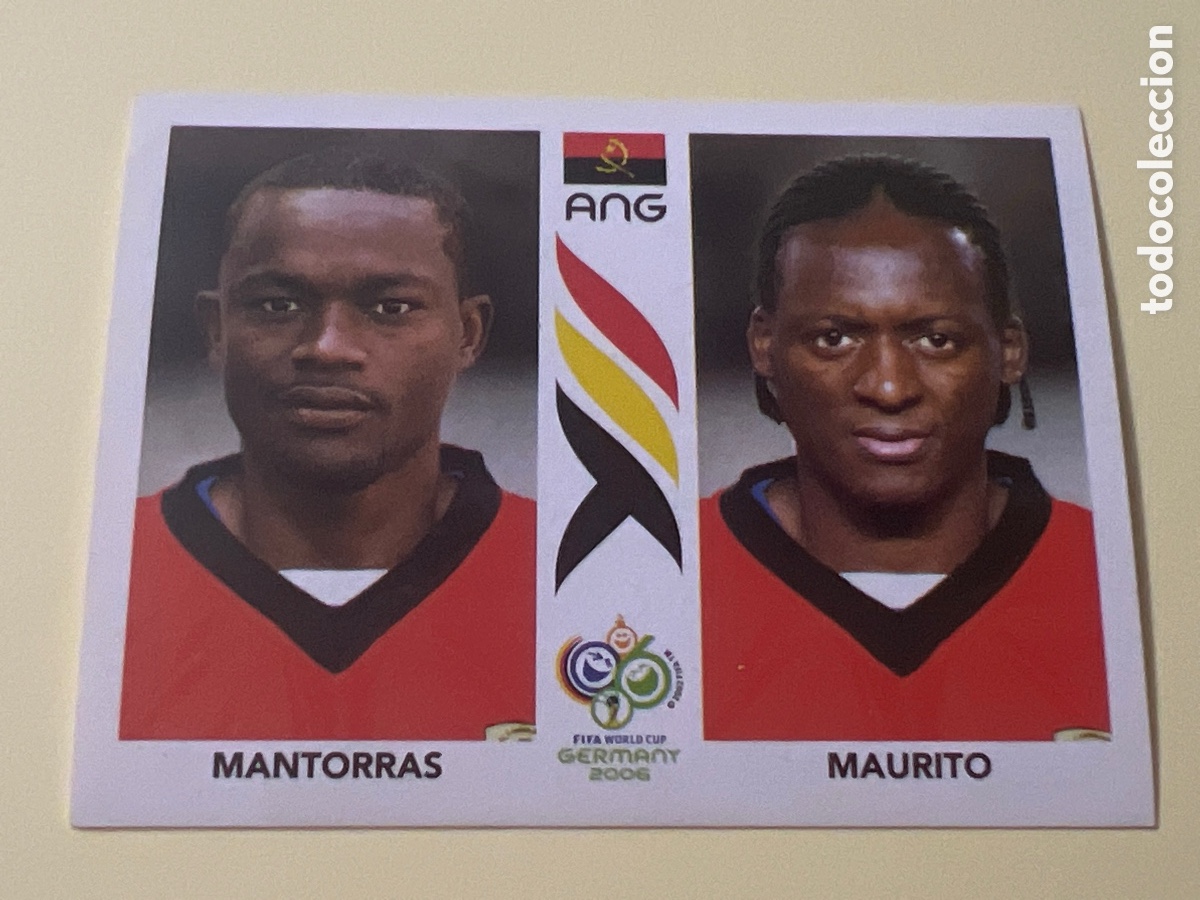 Figurine di Calcio: C8817. MUNDIAL ALEMANIA 2006 06 FIFA WORLD CUP N&ordm; 310 MANTORRAS / MAURITO - ANGOLA - GERMANY