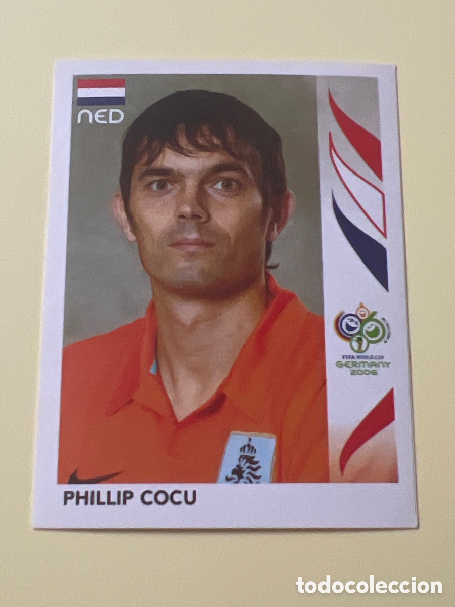 Football Stickers: PHILLIP COCU NEDERLAND HOLANDA MUNDIAL ALEMANIA 2006 GERMANY 2006 PANINI NUEVO SIN PEGAR NUMERO 235