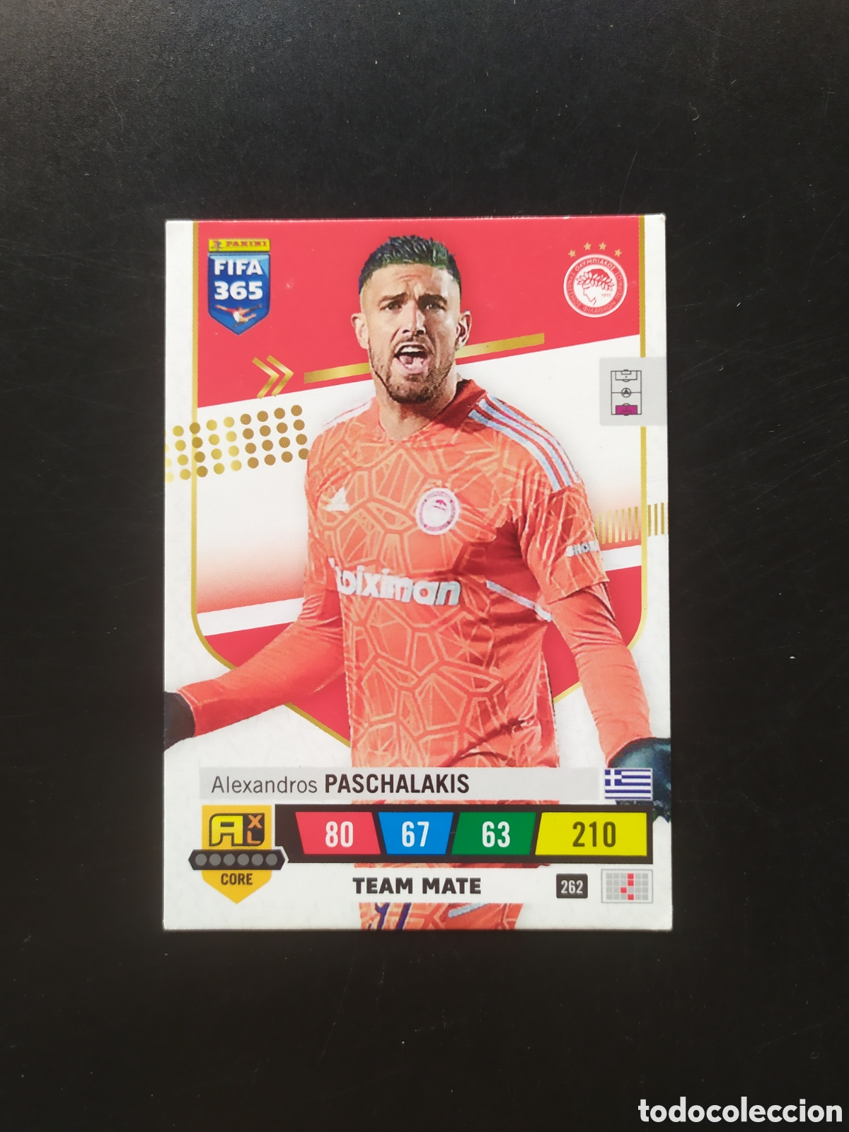 Cromos de Futebol: Adrenalyn FiFA 365 2022 2023 22 23 panini Paschalakis n&deg; 262 Olympiacos