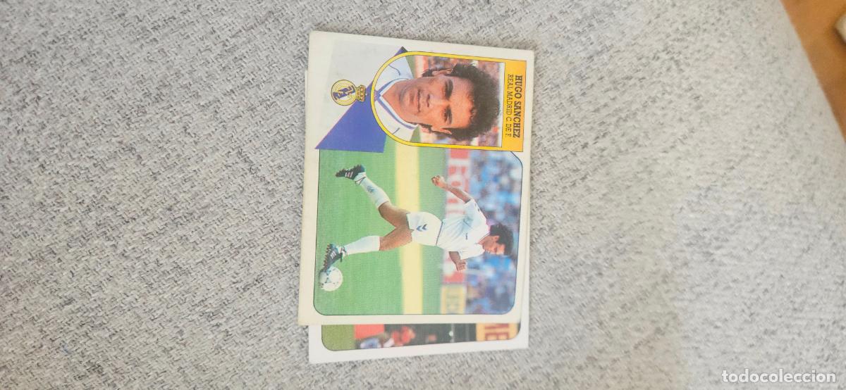 Figurine di Calcio: Hugo S&aacute;nchez real Madrid este 1991 1992 91 92 despegado