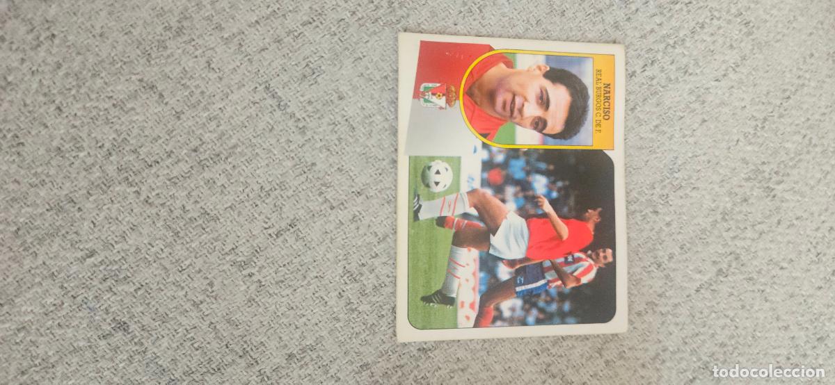 Figurine di Calcio: Narciso Burgos este 1991 1992 91 92 despegado