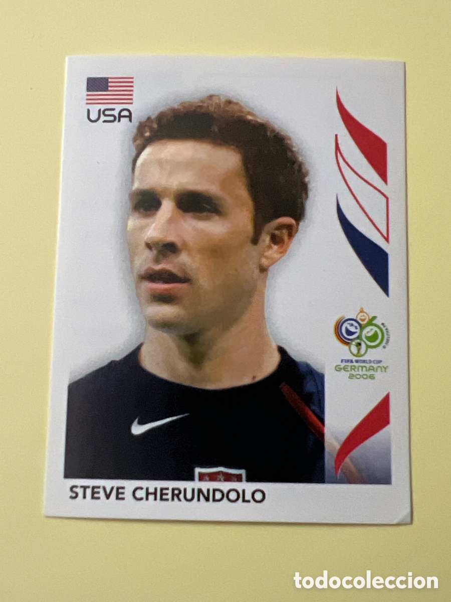 Figurine di Calcio: C5546. MUNDIAL ALEMANIA 2006 PANINI N&ordm; 345 CHERUNDOLO USA - FIFA WORLD CUP GERMANY 06 &ndash; SIN PEGAR