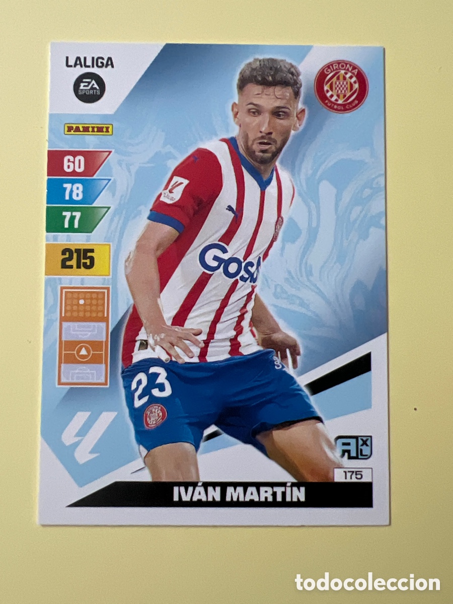 Cromos de Futebol: C5627. Cromo Futbol Liga 2023-24 Adrenalyn XL 175.Ivan Martin.Girona.Panini