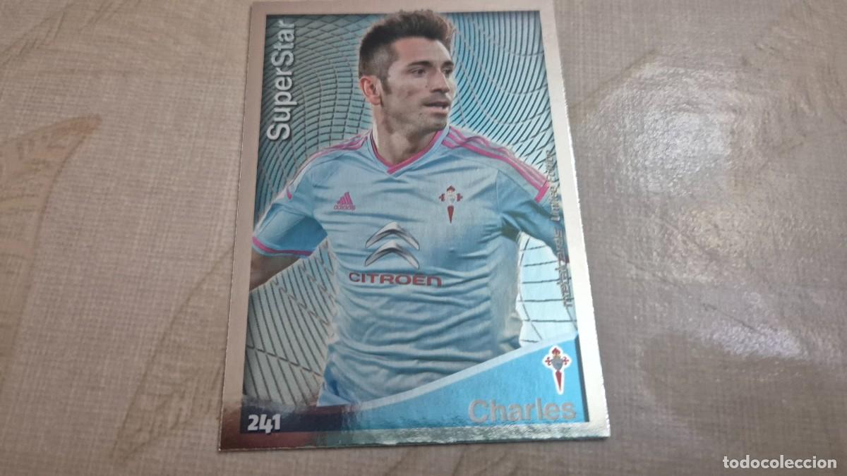 Cromos de f&uacute;tbol: MUNDICROMO 2014 2015 LAS FICHAS QUIZ DE LA LIGA 2015 SUPERSTAR N&ordm; 241 METALCARDS LIMITED EDITION