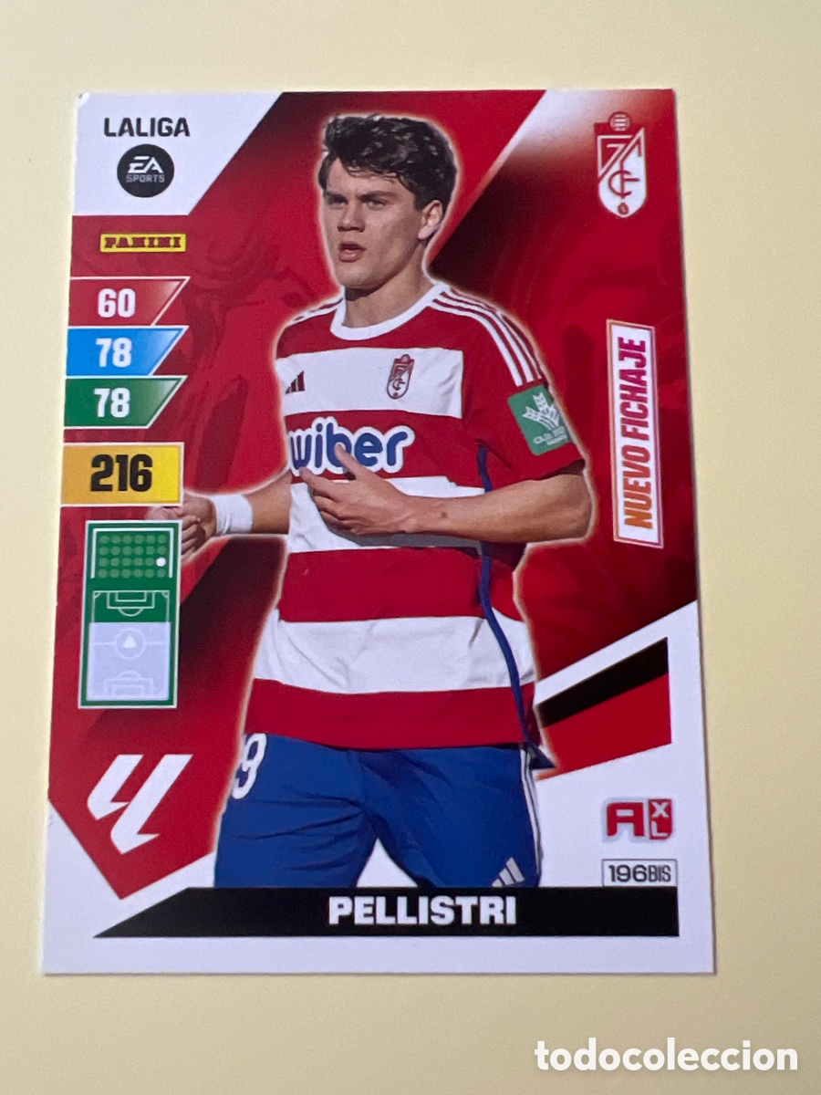 Figurine di Calcio: C7794. ADRENALYN 2023-2024 23 24 NUEVO FICHAJE PELLISTRI GRANADA 196 BIS