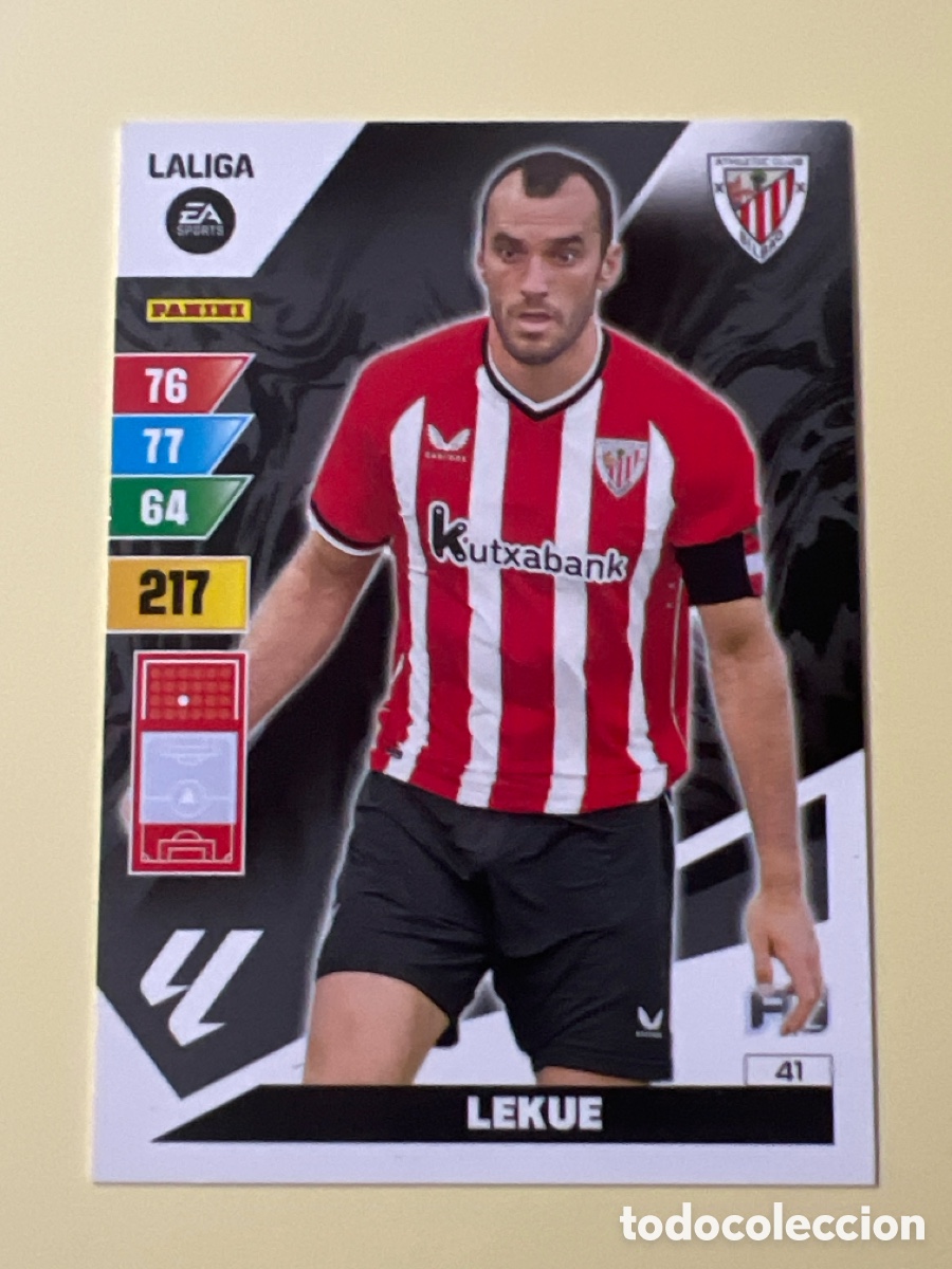 Fu&szlig;ball-Sticker: A265. 23 24 ADRENALYN XL 41 LEKUE ATHLETIC DE BILBAO 2023 2024 PANINI