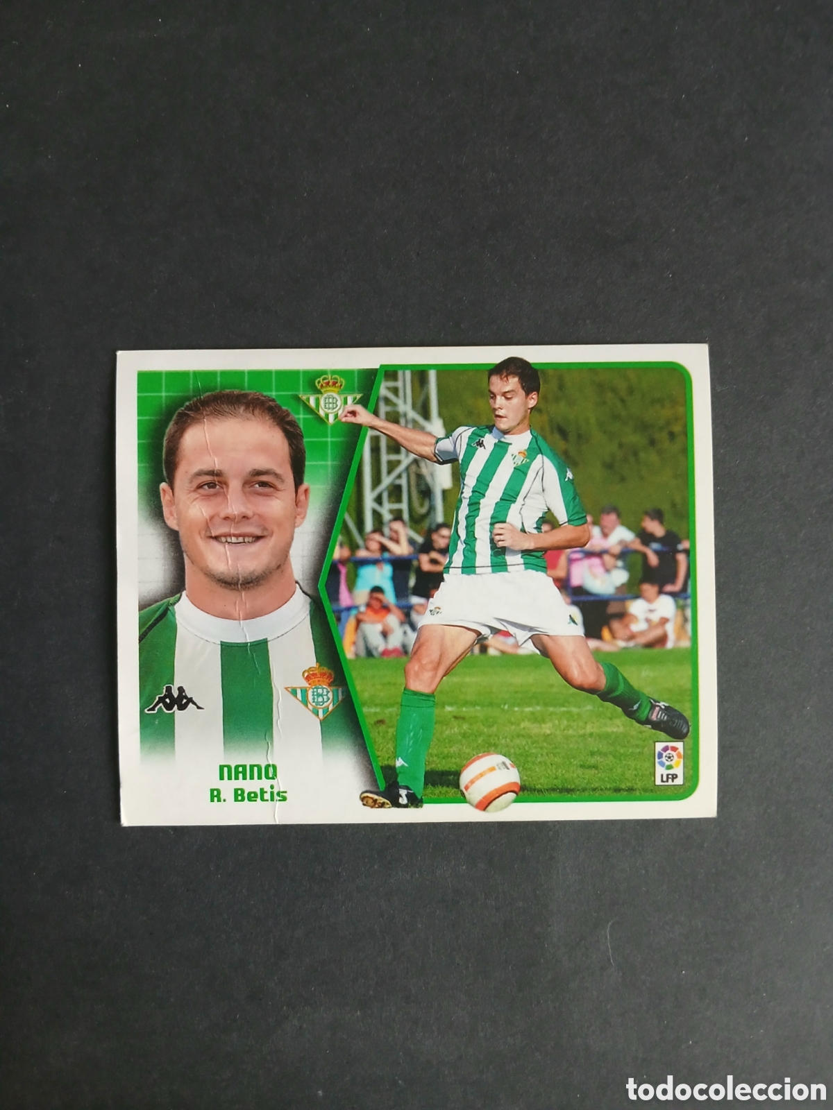 Figurine di Calcio: NANO BETIS FICHAJE 15 LIGA ESTE 2005/06 05 06 NUNCA PEGADO SIN PEGAR