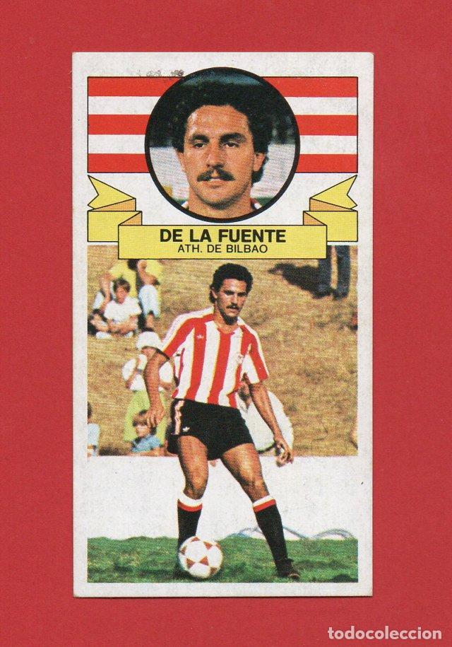 Cromos de F&uacute;tbol: ESTE 85 86 DE LA FUENTE DEL ATHLETIC DE BILBAO NUEVO SIN PEGAR ESTE 1985 1986
