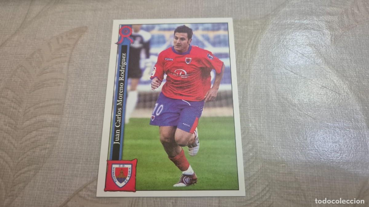 Football Stickers: MUNDICROMO 2005 2006 LAS FICHAS DE LA LIGA 2006 PLATINUM N&ordm; 694 MORENO DEL NUMANCIA