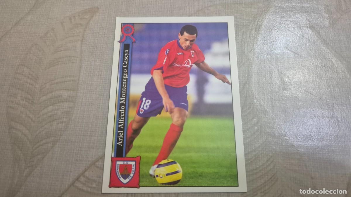 Cromos de Futebol: MUNDICROMO 2005 2006 LAS FICHAS DE LA LIGA 2006 PLATINUM N&ordm; 1140 + MONTENEGRO DEL NUMANCIA