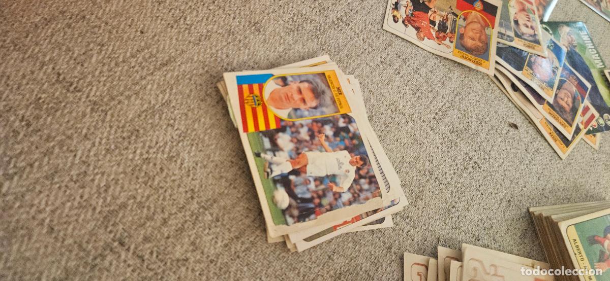 Cartes &agrave; collectionner de Football: Mir coloca Valencia 1991 1992 91 92 despegado