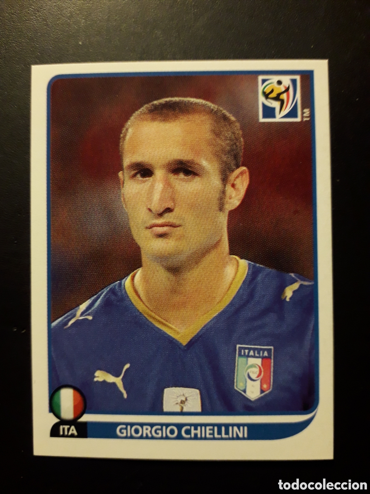 Cromos de f&uacute;tbol: CHIELLINI ITALIA N&deg; 414 MUNDIAL SUD&Aacute;FRICA 2010 PANINI, PEDIDO M&Iacute;NIMO 3&euro;