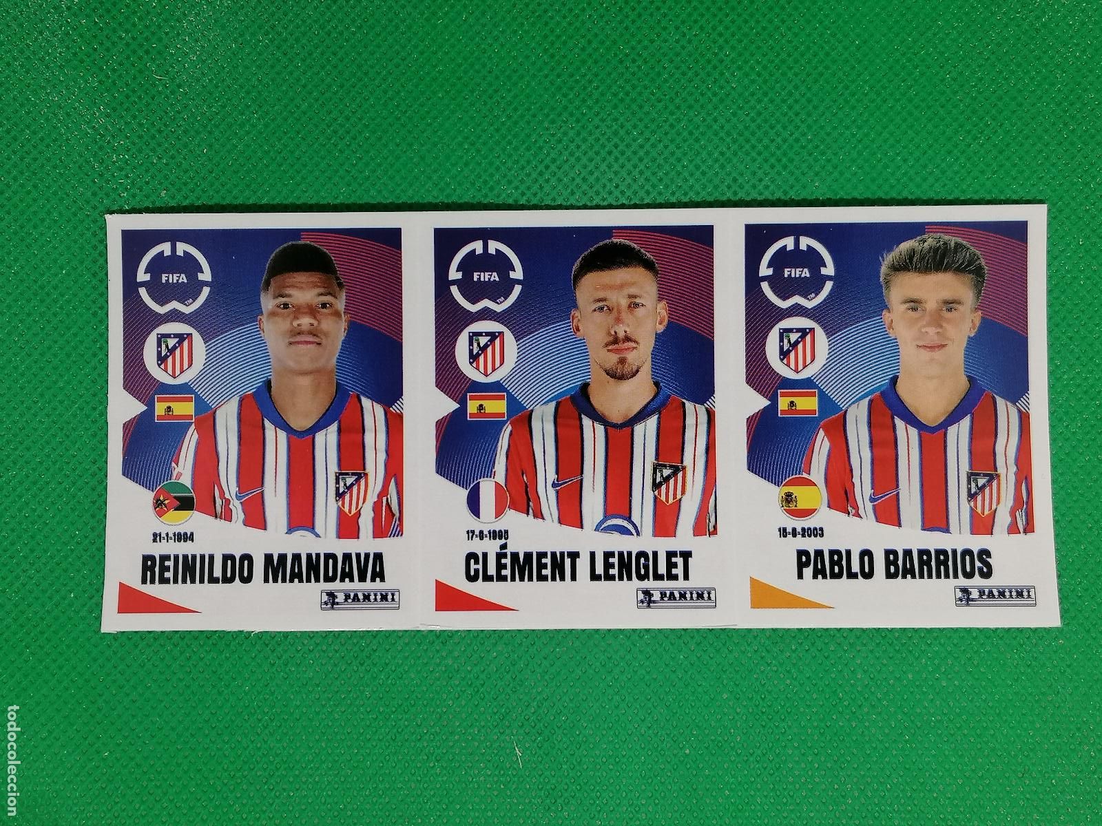 Cromos de F&uacute;tbol: 89 85 83 BIS REINILDO LENGLET BARRIOS ATLETICO MADRID ⚽ FIFA CLUB WORLD CUP MUNDIAL CLUBES 2025 25 ⚽