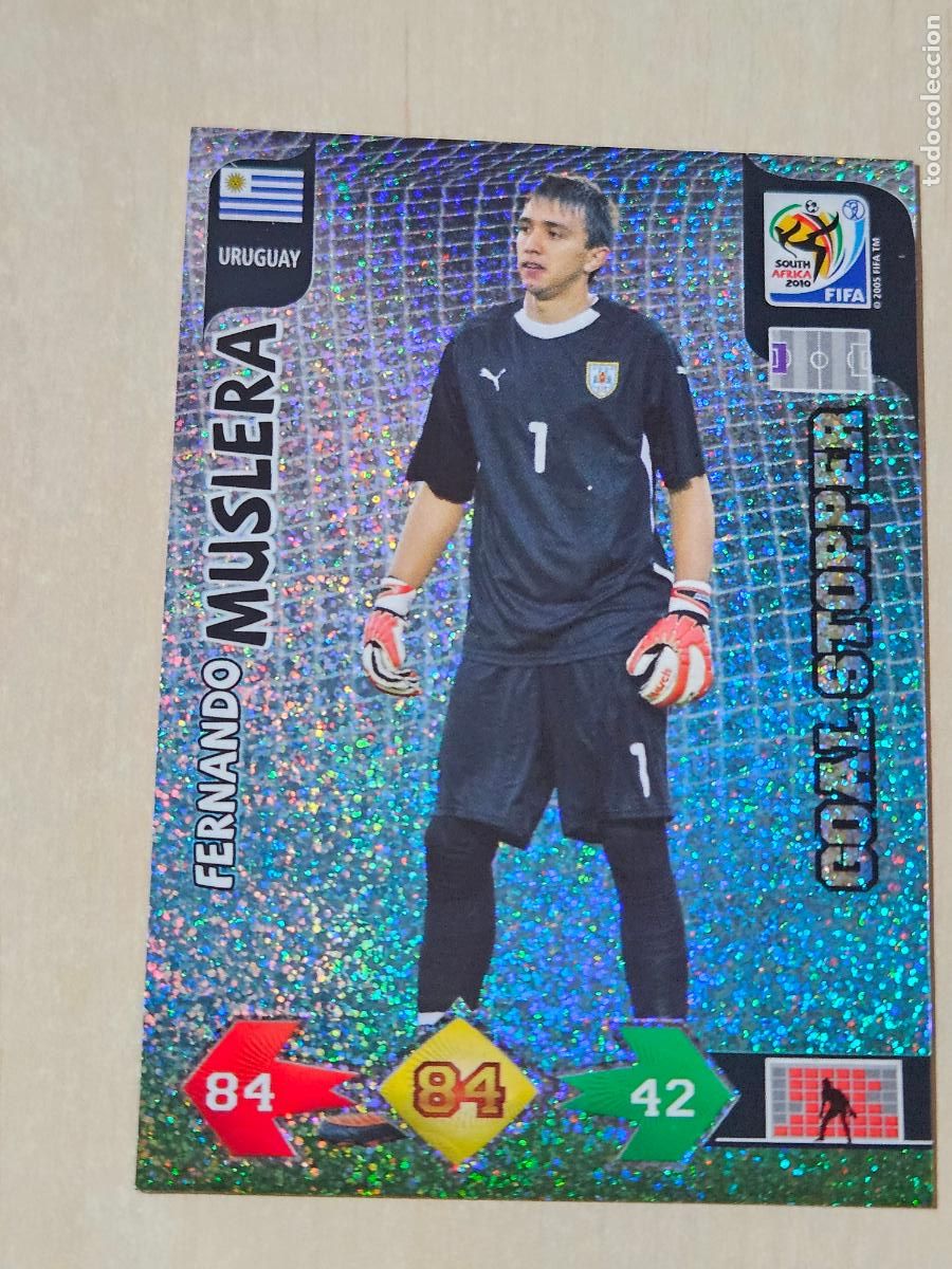 Cromos de F&uacute;tbol: MUSLERA - GOAL STOPPER - 2010 FIFA WORLD CUP SOUTH AFRICA PANINI ADRENALYN XL