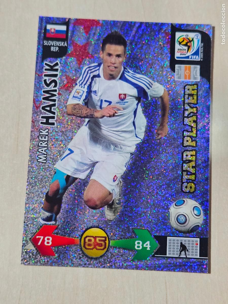 Football Stickers: HAMSIK - STAR PLAYER - 2010 FIFA WORLD CUP SOUTH AFRICA PANINI ADRENALYN XL