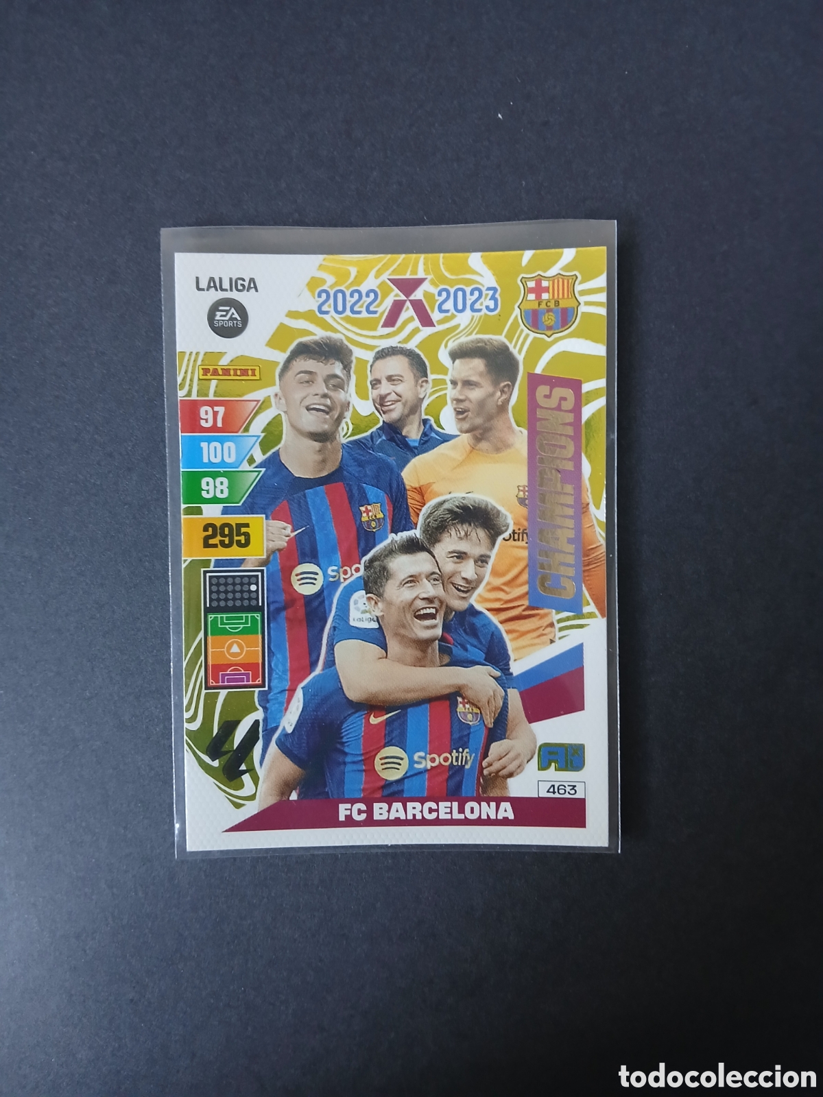 Cromos de F&uacute;tbol: CHAMPIONS BARCELONA 463 BALON DE ORO ADRENALYN XL LIGA 2023/2024 23 24 PANINI