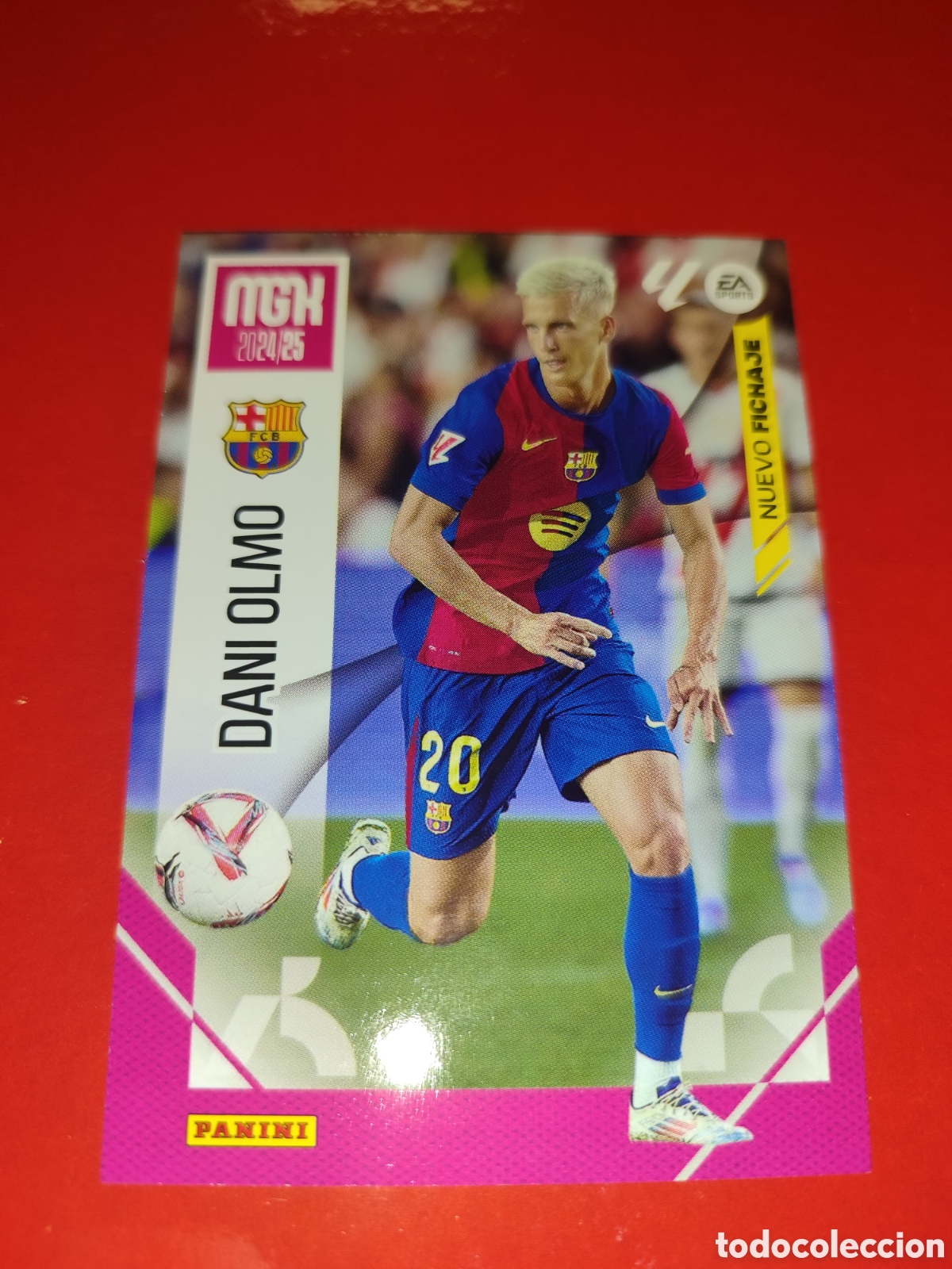 Cromos de f&uacute;tbol: Dani Olmo Nuevo Fichaje Megacraks 24-25