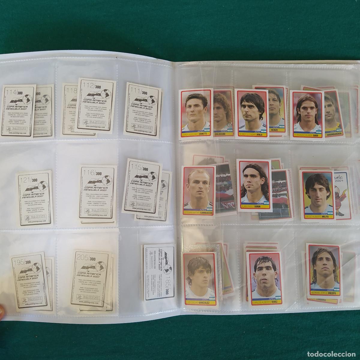 Cromos de f&uacute;tbol: 180 CROMOS COPA AMERICA 2007 - Foto 3