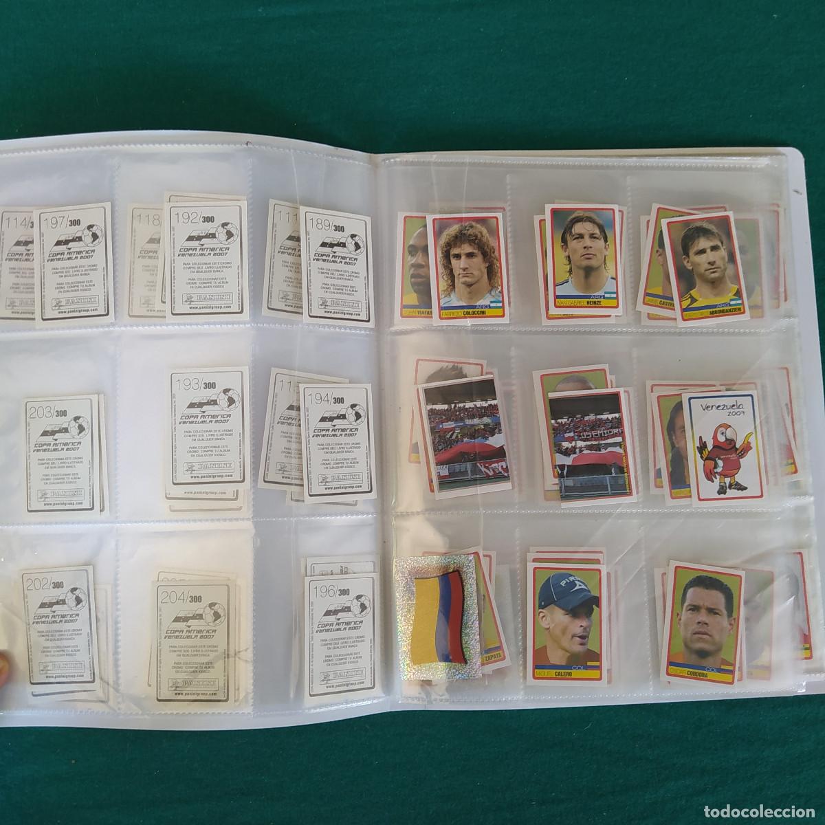 Cromos de f&uacute;tbol: 180 CROMOS COPA AMERICA 2007 - Foto 4