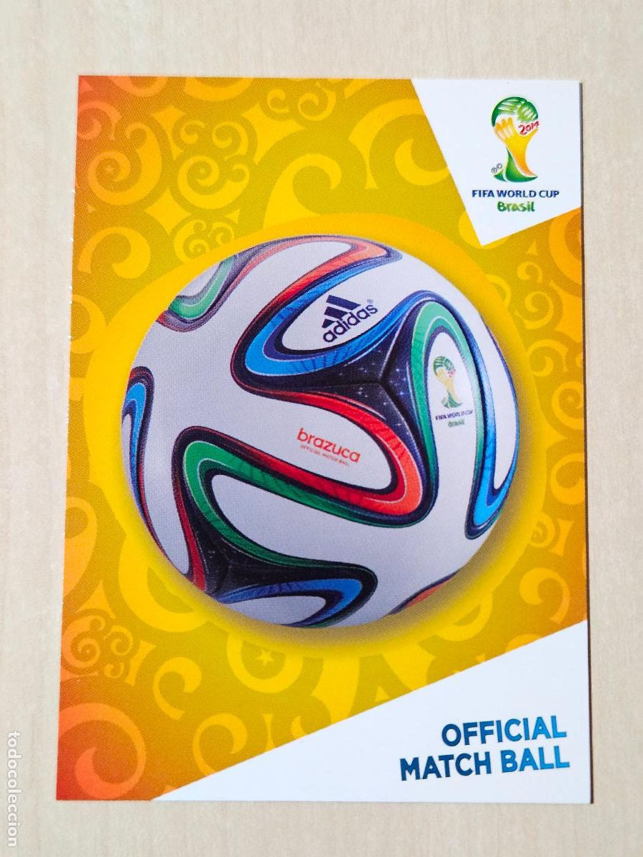 Cromos de Futebol: N&ordm; 2 BALON OFICIAL - ADRENALYN XL MUNDIAL 2014 BRASIL - FICHA - ACTUALIZACION