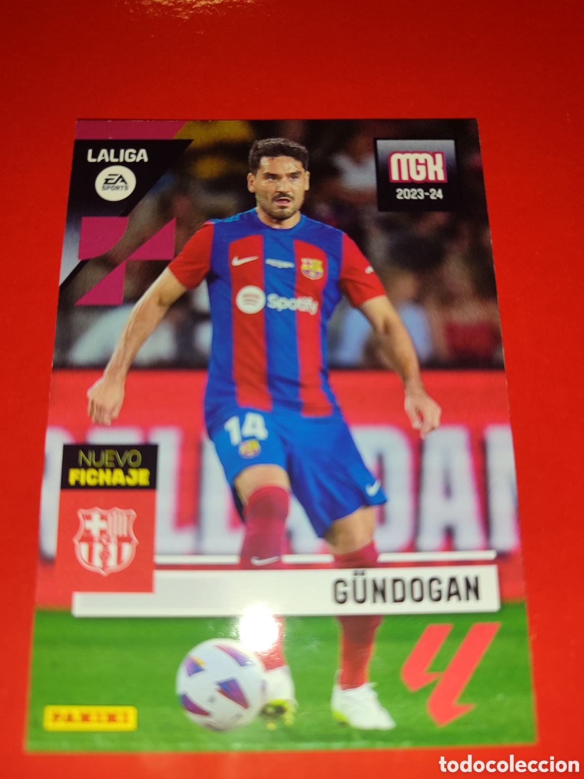 Cromos de f&uacute;tbol: Gundogan Nuevo Fichaje Megacraks 23-24