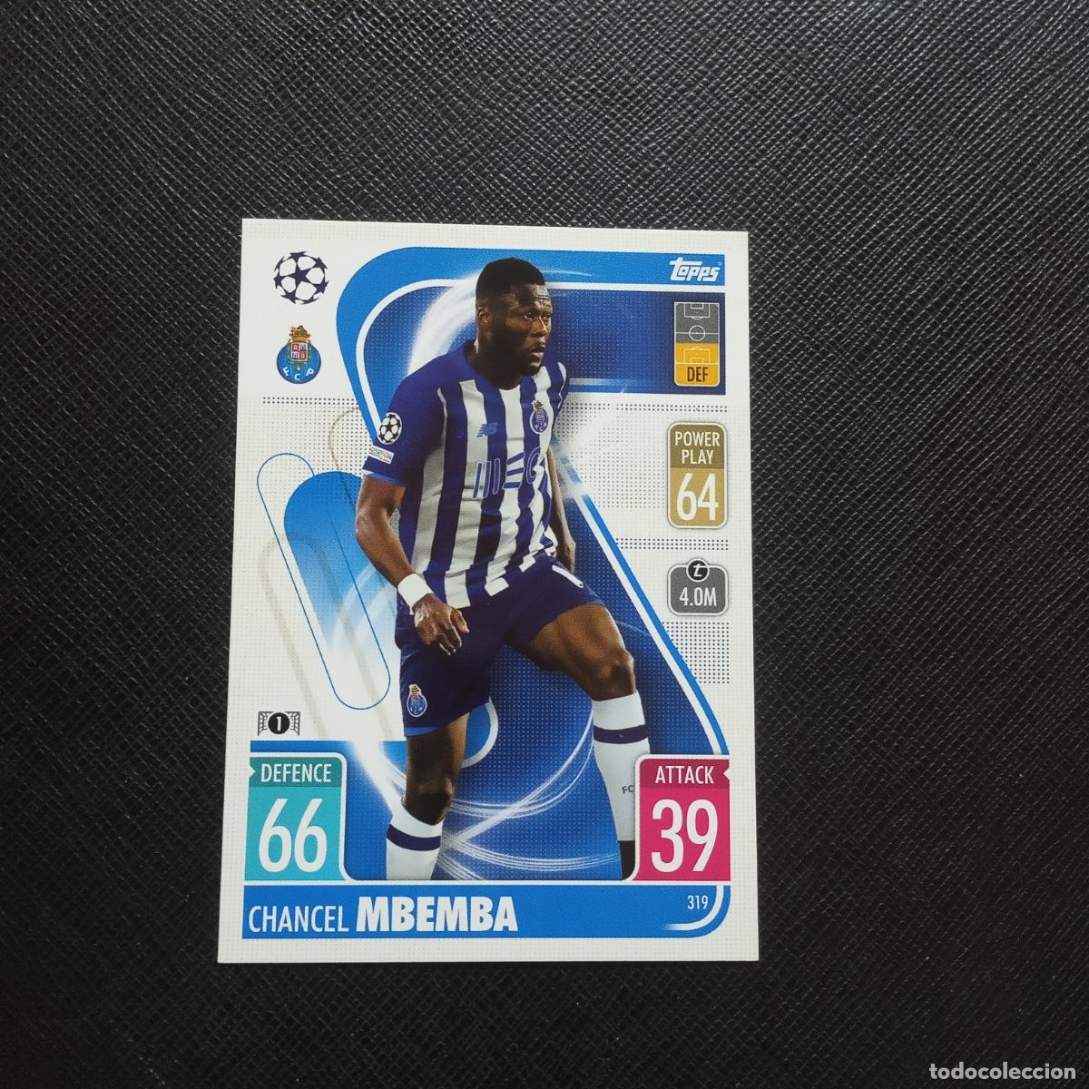 Cromos de f&uacute;tbol: 319 MBEMBA PORTO OPORTO TOPPS MATCH ATTAX 2021 2022 CROMO FUTBOL 21 22 LIGA - A192 PG26