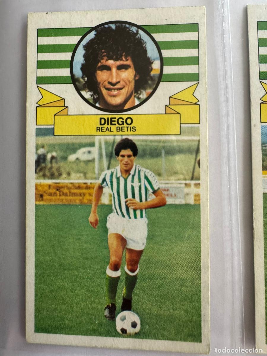 Figurine di Calcio: Diego REAL BETIS LIGA ESTE 1985/86 85 86 NUNCA PEGADO SIN PEGAR