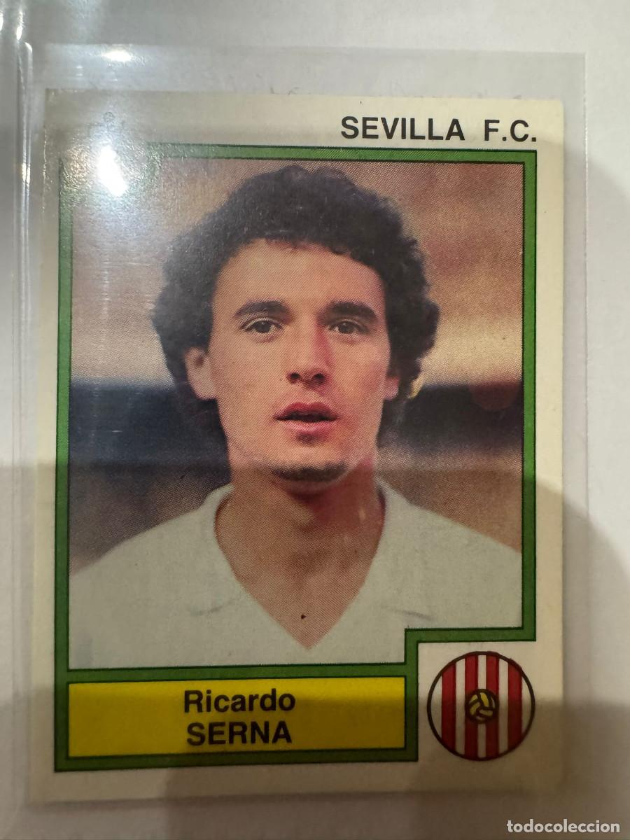 Fu&szlig;ball-Sticker: Ricardo Serna SEVILLA FC Figurine Panini FUTBOL BASKET 85 N&ordm; 275 Cromo nunca pegado - Panini