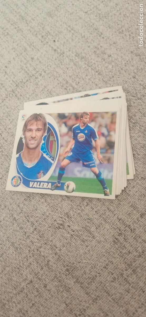 Cromos de f&uacute;tbol: Valera getafe este 2012 2013 12 13 sin pegar - Foto 1