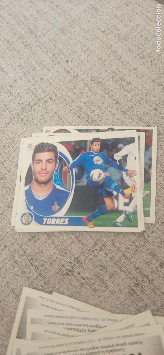 Cromos de f&uacute;tbol: Torres getafe este 2012 2013 12 13 sin pegar - Foto 1