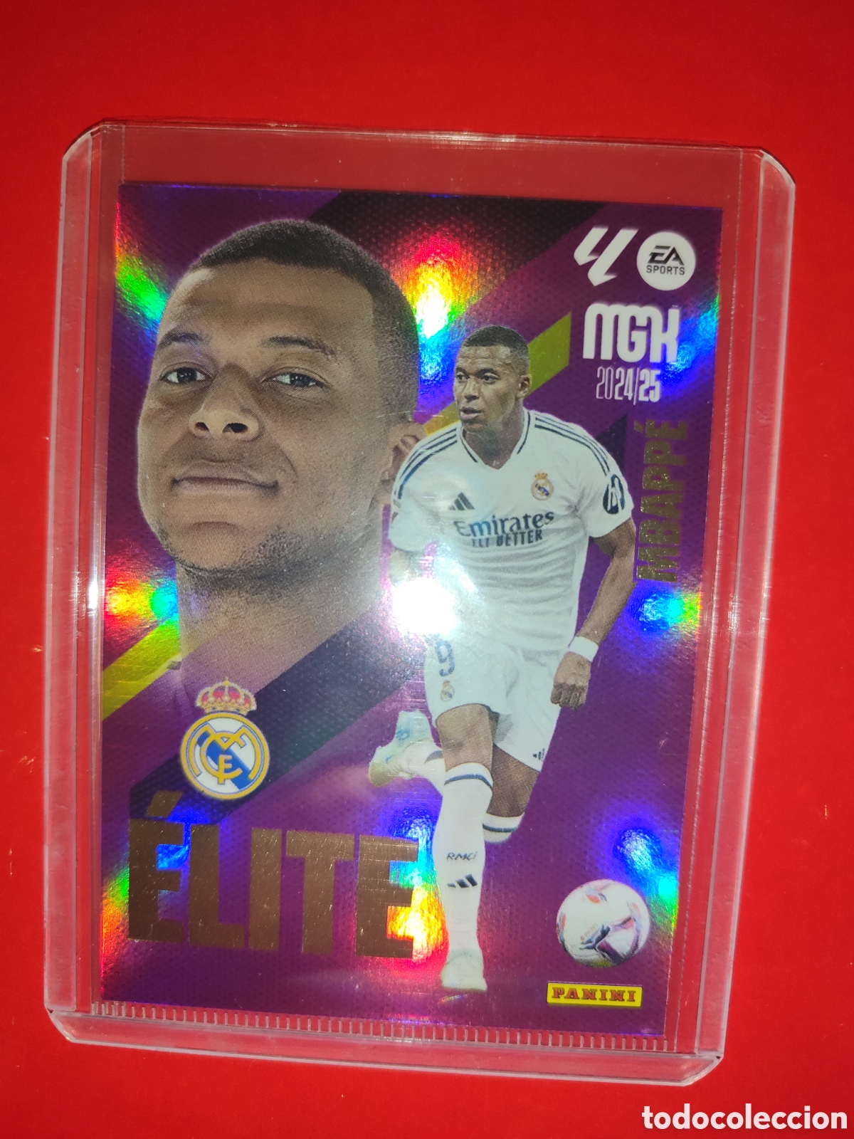 Cromos de f&uacute;tbol: Mbappe &Eacute;lite Megacraks 24-25 - Foto 2