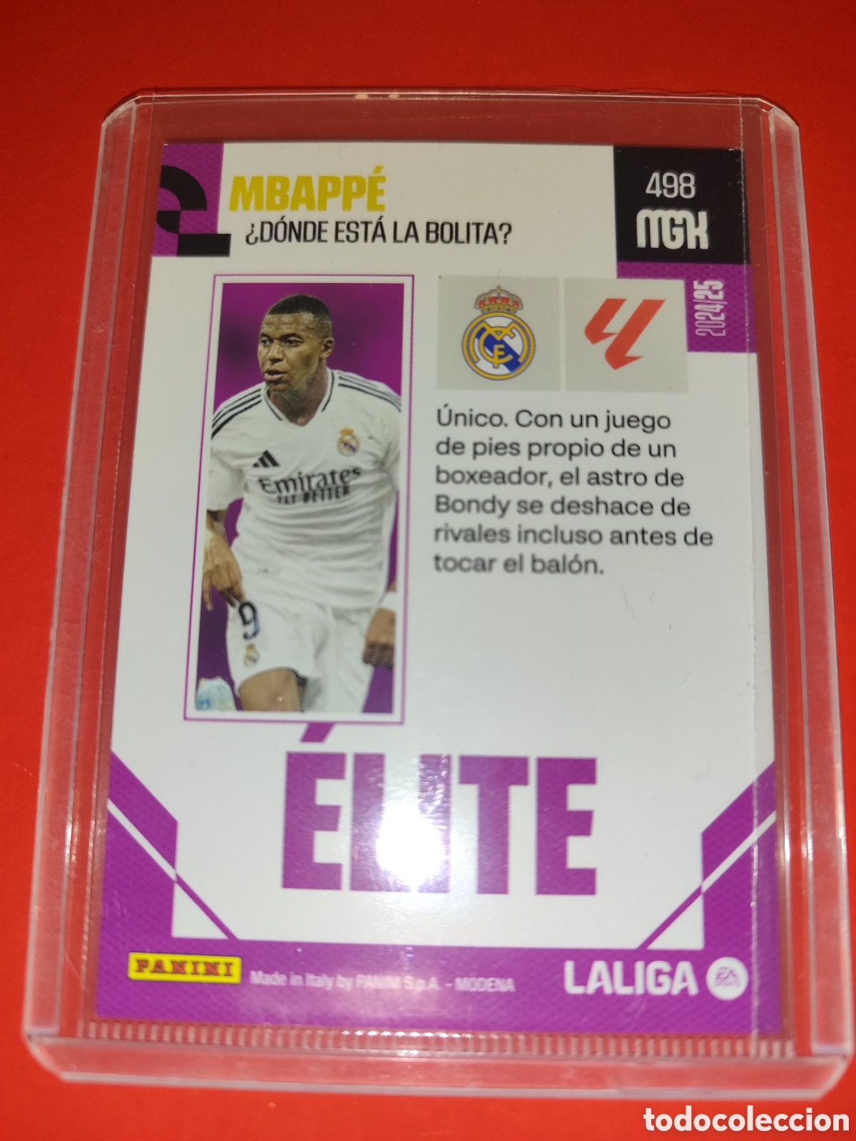Cromos de f&uacute;tbol: Mbappe &Eacute;lite Megacraks 24-25 - Foto 3