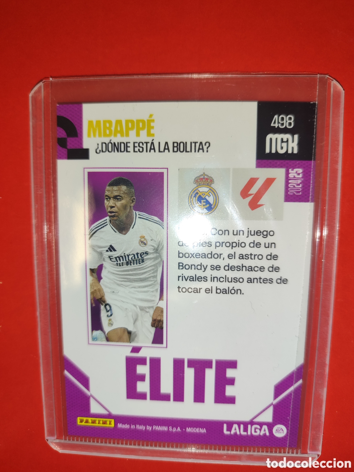 Cromos de f&uacute;tbol: Mbappe &Eacute;lite Megacraks 24-25 - Foto 4
