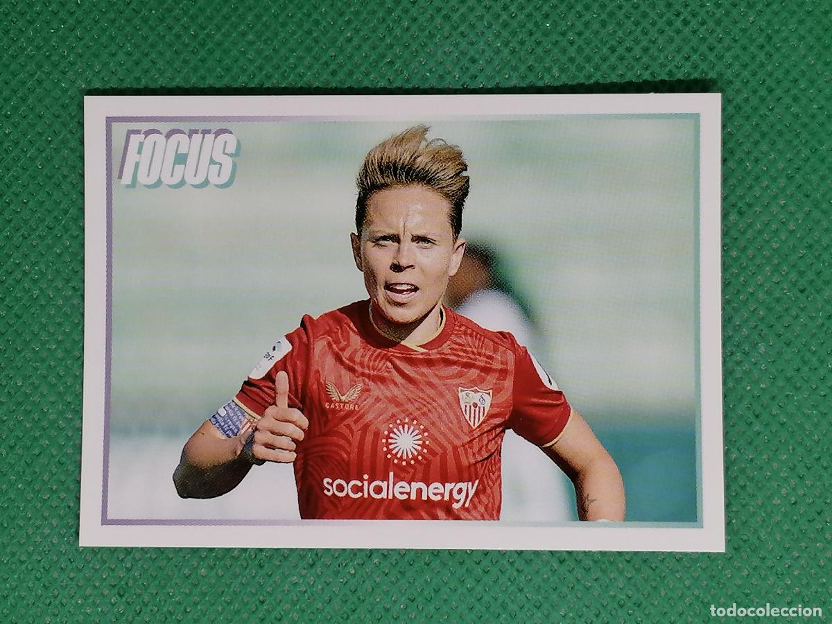 Fu&szlig;ball-Sticker: 323 AMANDA SAMPEDRO SEVILLA FOCUS ⚽ PANINI LIGA F FEMENINA 2024 2025 24 25 ⚽