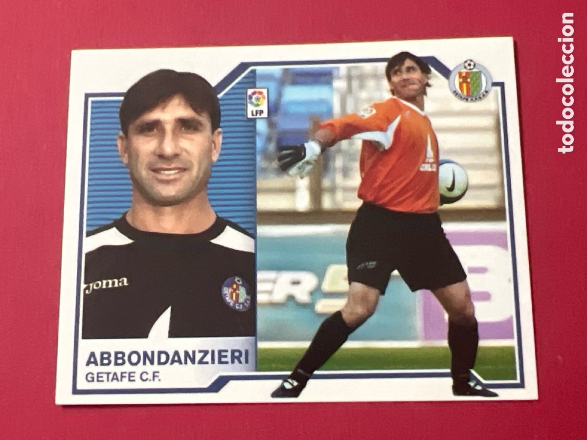 Figurine di Calcio: C2421. ABBONDANZIERI GETAFE EDICIONES ESTE LIGA 07-08 PANINI 2007 2008 SIN PEGAR