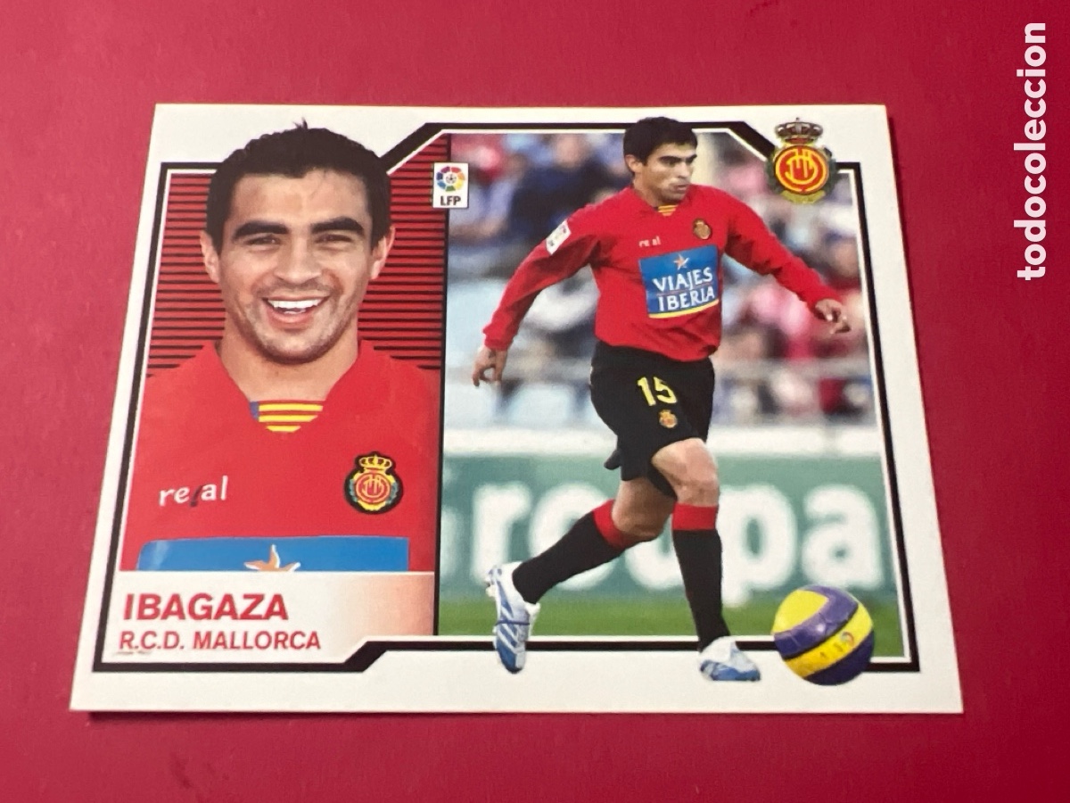 Fu&szlig;ball-Sticker: C2521. Ibagaza RCD Mallorca Liga Este 07 08